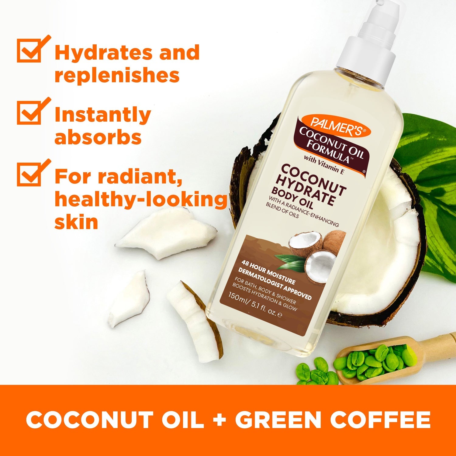 Coconut Hydrate Body Oil 150ml